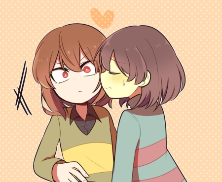 Undertale Чара x Фриск