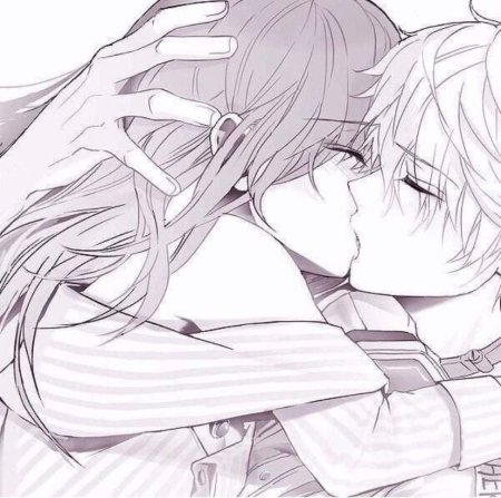 Аниме поцелуй