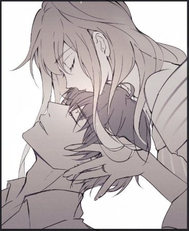 Поцелуй в лоб аниме