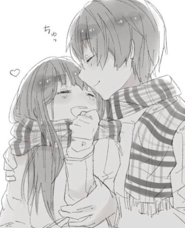 Милота аниме парочка