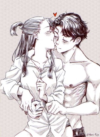 Аниме пара пошлости