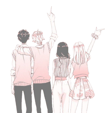 Эстетика дружбы аниме