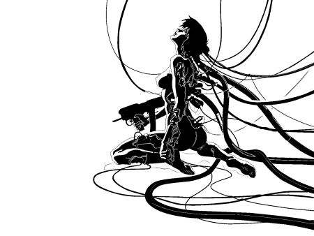 Мотоко Кусанаги киборг