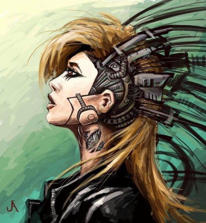 Стиль Сайбер панк