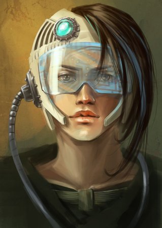 Cyberpunk Art дети