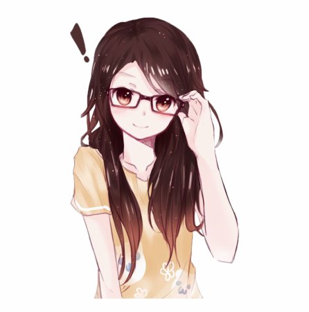 Тян в очках