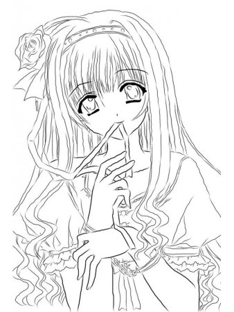 Раскраски аниме Токио мяу мяу