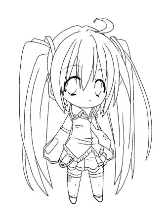 Аниме для раскрашивания