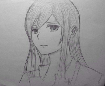 Мэй Аихара для срисовки