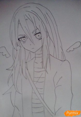 Аниме Рейчел для срисовки