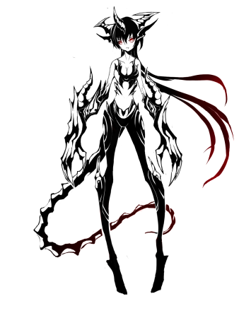 Референс демона в полный рост