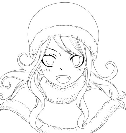 Хвост феи раскраска Дождия