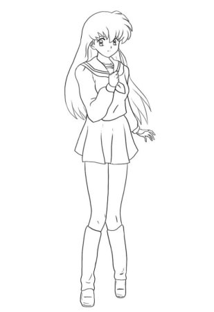 Референс аниме персонажа