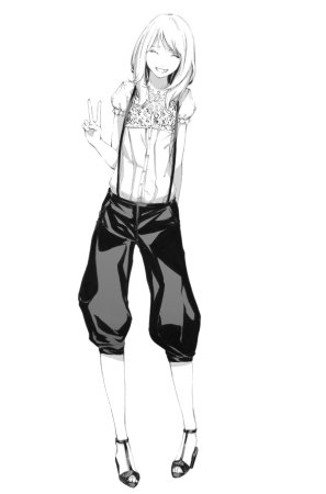 Раскраска аниме Дьявольские возлюбленные Юи