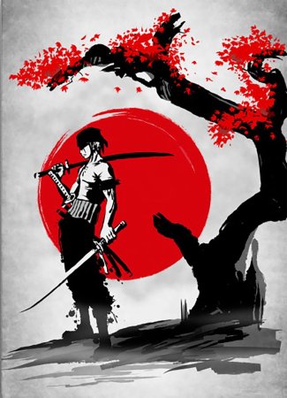 Японский стиль Самурай