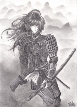 Самурай тату Кэнсин