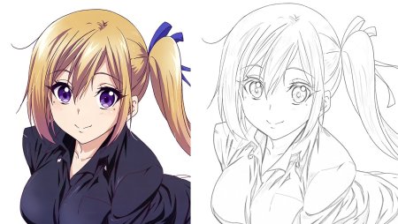 Рисовать аниме в фотошопе