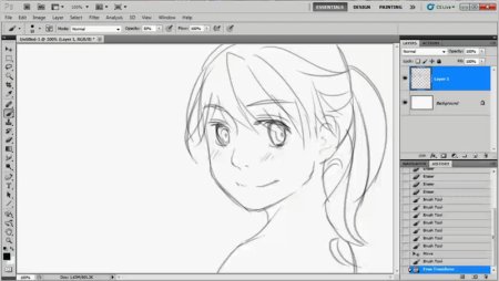 Простые рисунки в фотошопе