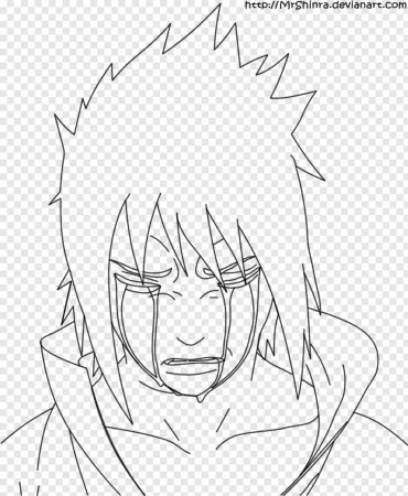 Саске Lineart