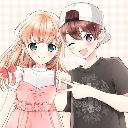 Аниме мальчик и девочка