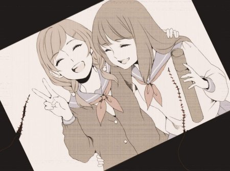 Эстетика дружбы аниме