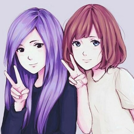Аниме подруги
