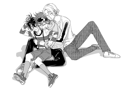 Скейт бесконечность аниме