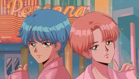 BTS аниме 90х