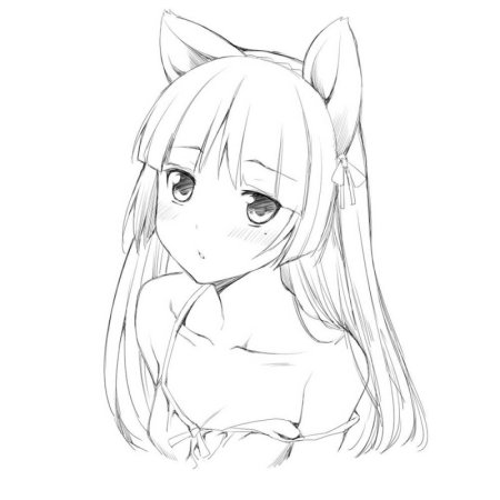Аниме рисунки карандашом
