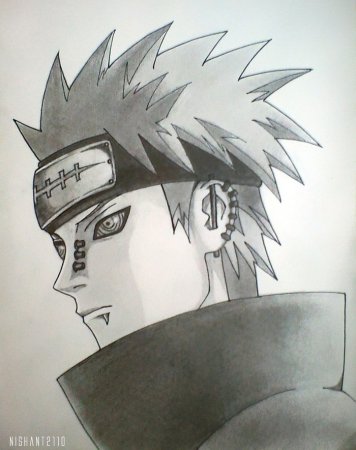 Акацуки Пейн risovat