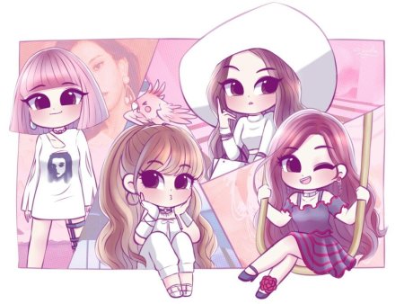 BLACKPINK Art Чиби