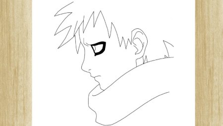 Гаара карандашом легко