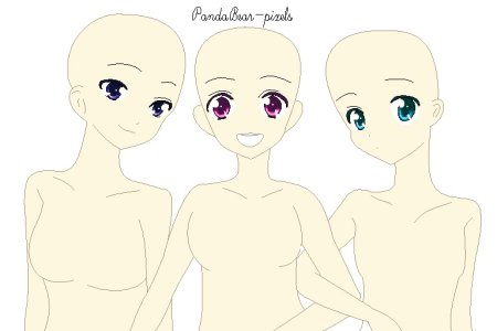 Манекены для рисования подруги