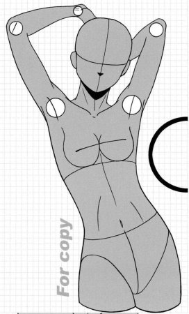 Манекен аниме девушки