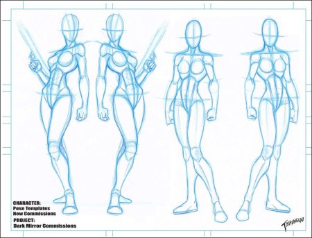 Референс тела для рисования