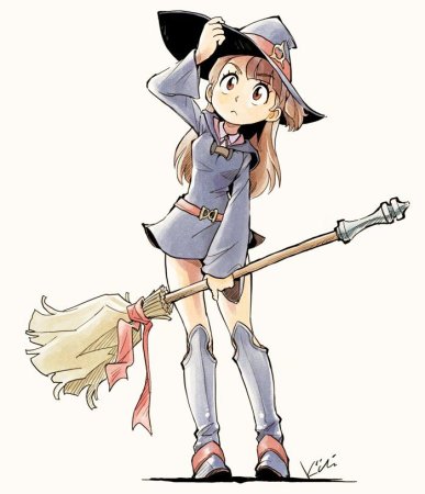 Рисунки аниме Академия ведьмочек