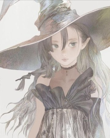 Белая ведьма аниме