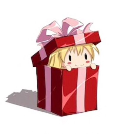 Подарочная коробка аниме