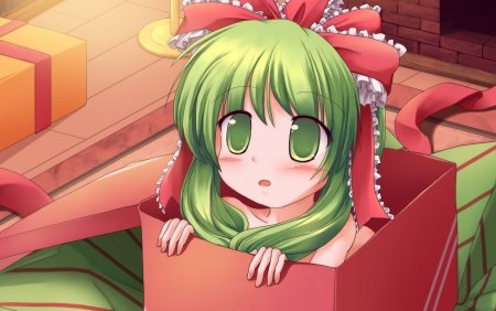 Тян с подарком