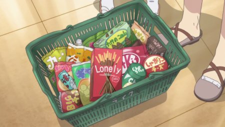 Аниме еда корзина