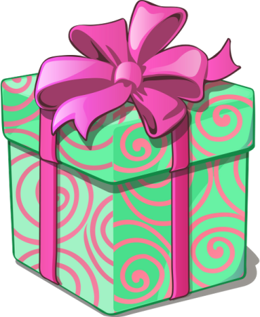 Подарочные коробки нарисованные