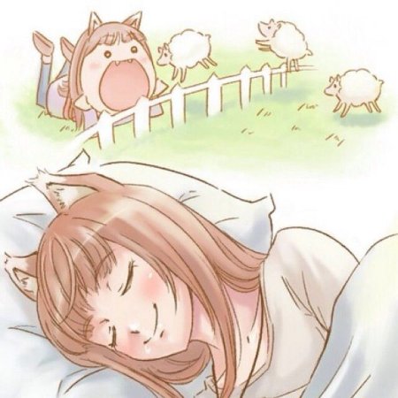Аниме спит