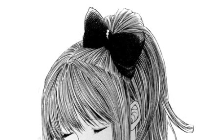 Девушка с хвостиком рисунок