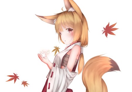 Девушка и лиса