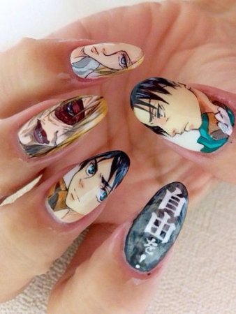 Ногти аниме