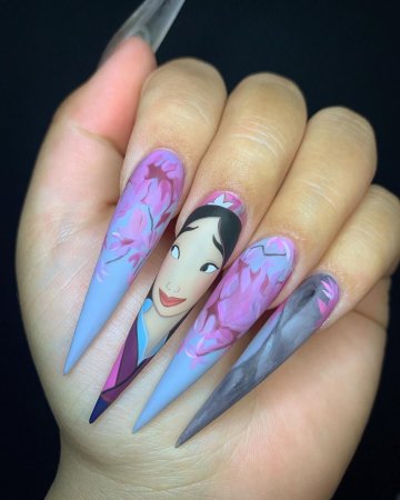Ногти аниме