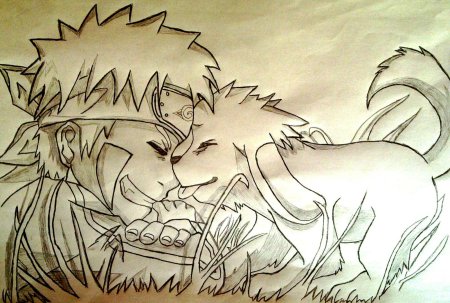 Пирография Наруто