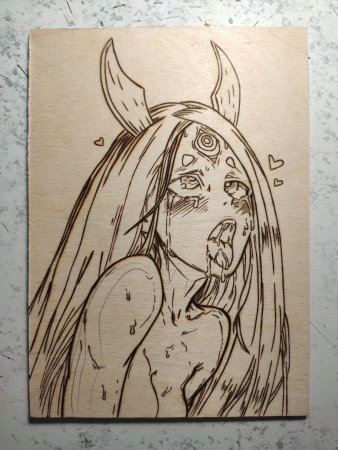 Пирография аниме