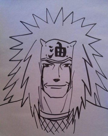 Джирайя для срисовки