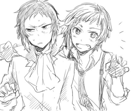 Великий из бродячих псов Манга Ацуши